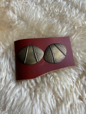 Vintage 80’s Brass Earrings